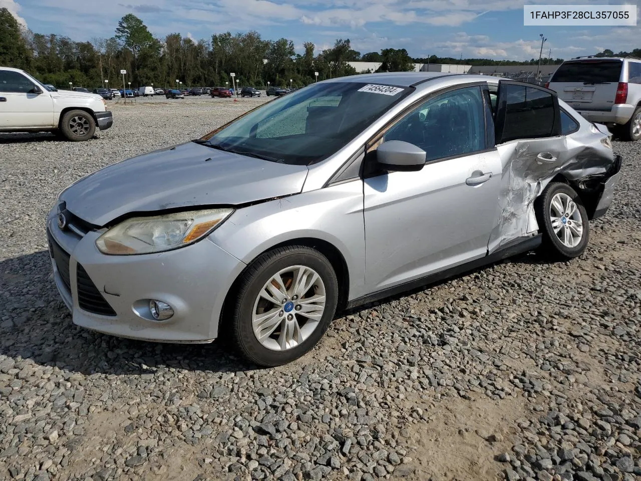 2012 Ford Focus Se VIN: 1FAHP3F28CL357055 Lot: 74564304