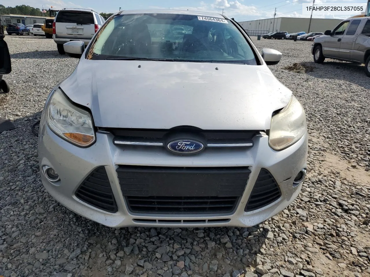 2012 Ford Focus Se VIN: 1FAHP3F28CL357055 Lot: 74564304