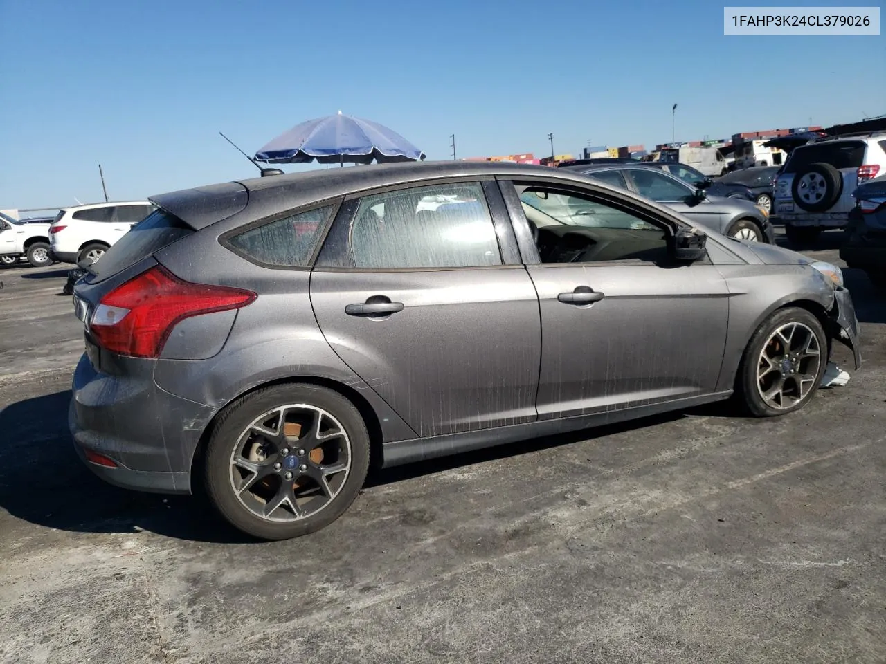 2012 Ford Focus Se VIN: 1FAHP3K24CL379026 Lot: 74567324