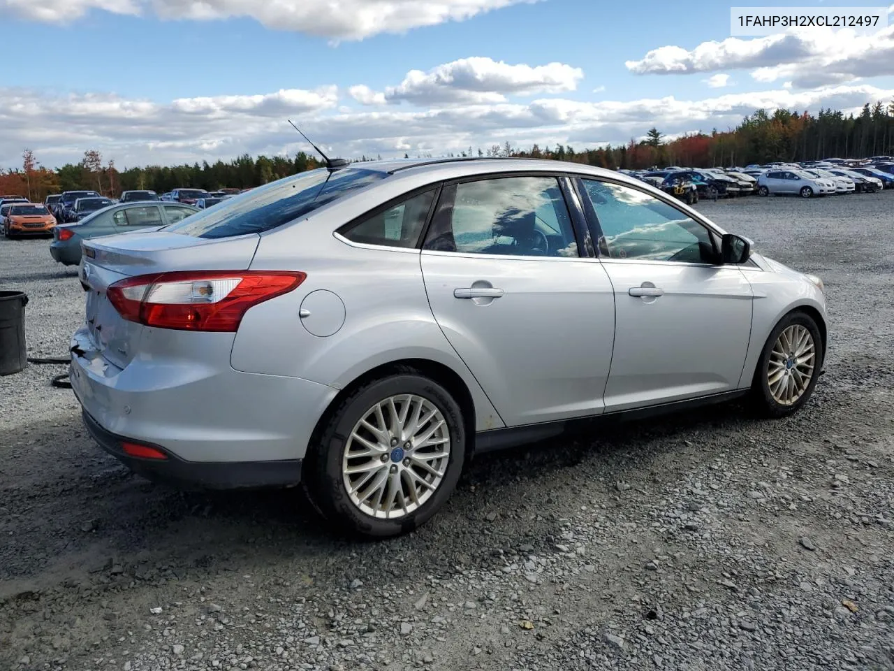 2012 Ford Focus Sel VIN: 1FAHP3H2XCL212497 Lot: 74605094