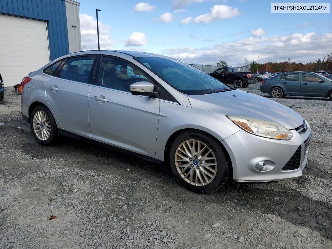 2012 Ford Focus Sel VIN: 1FAHP3H2XCL212497 Lot: 74605094