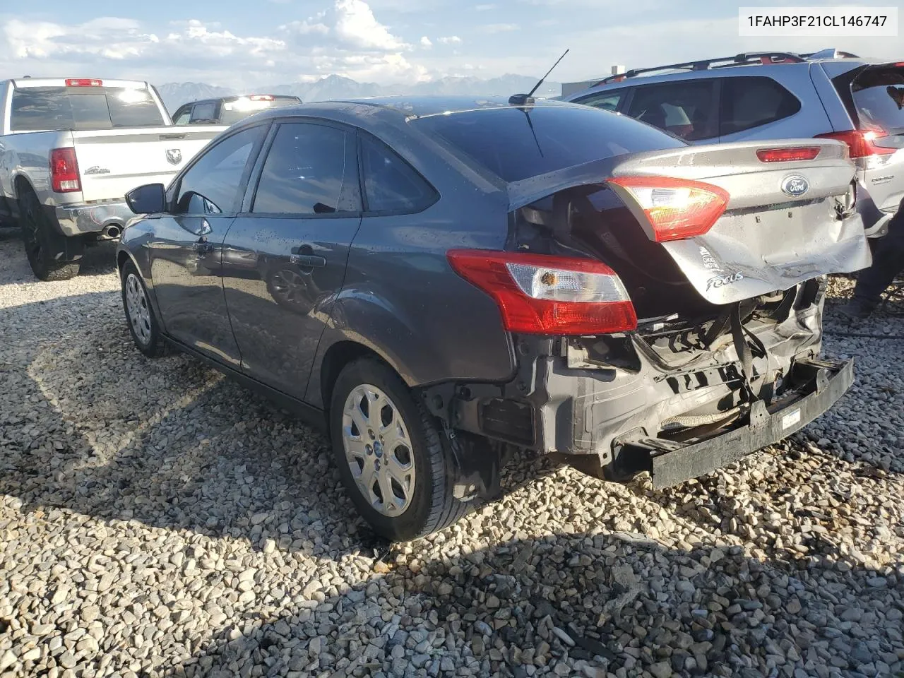 2012 Ford Focus Se VIN: 1FAHP3F21CL146747 Lot: 74623494