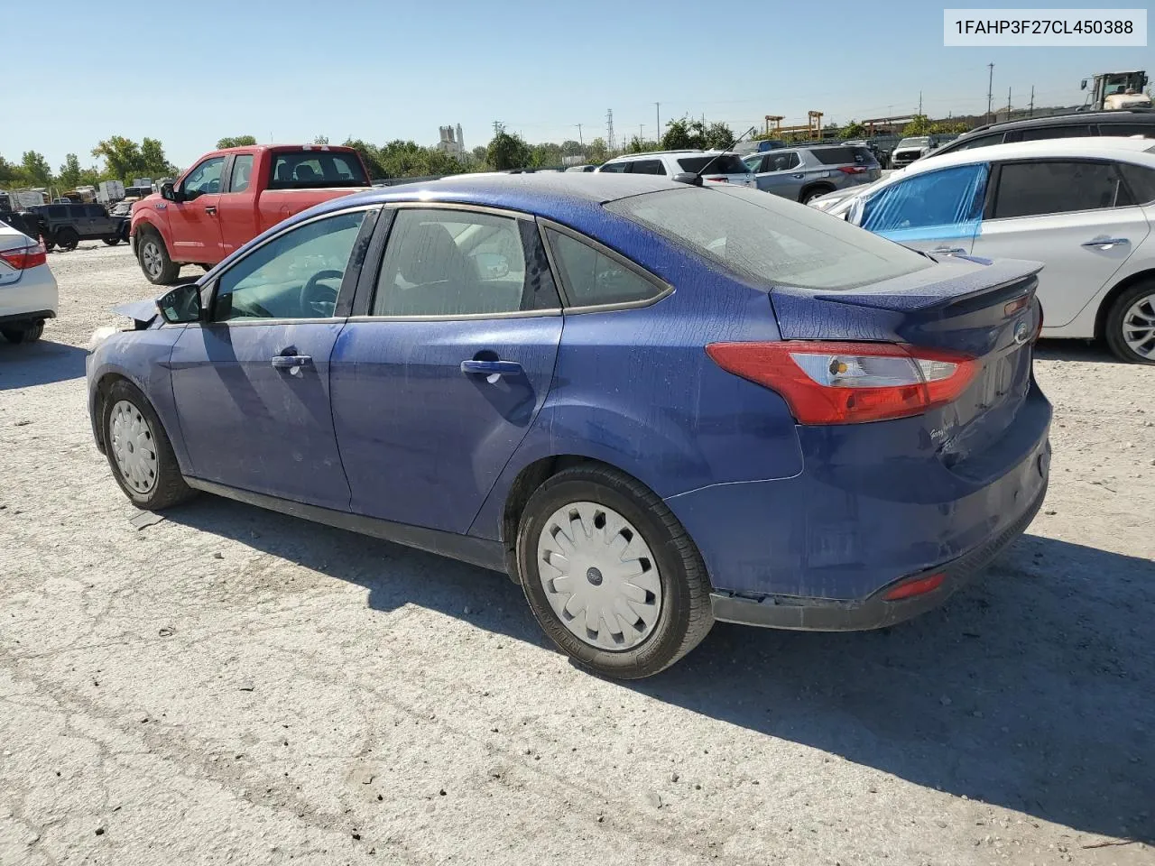 2012 Ford Focus Se VIN: 1FAHP3F27CL450388 Lot: 74678284