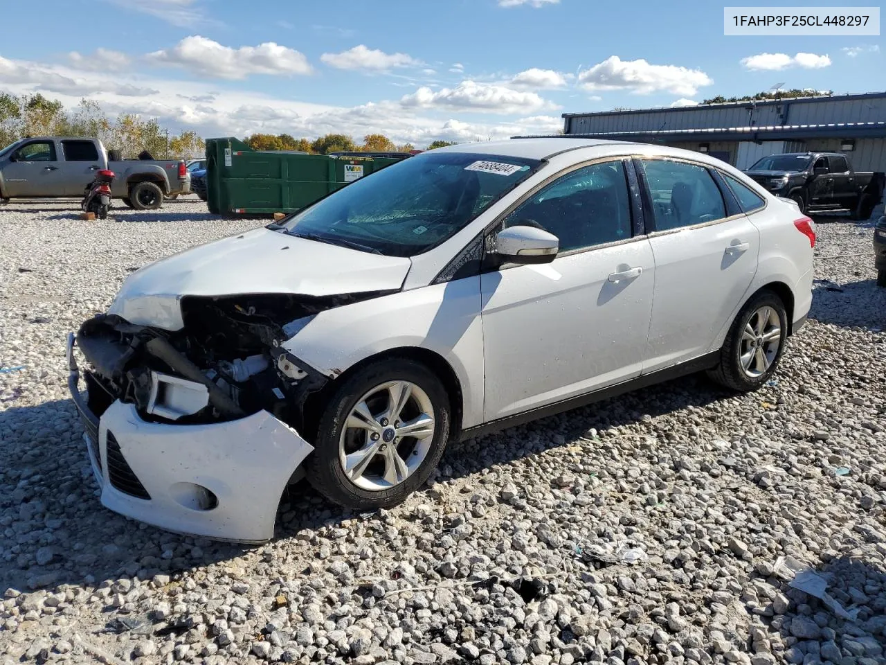 2012 Ford Focus Se VIN: 1FAHP3F25CL448297 Lot: 74688404