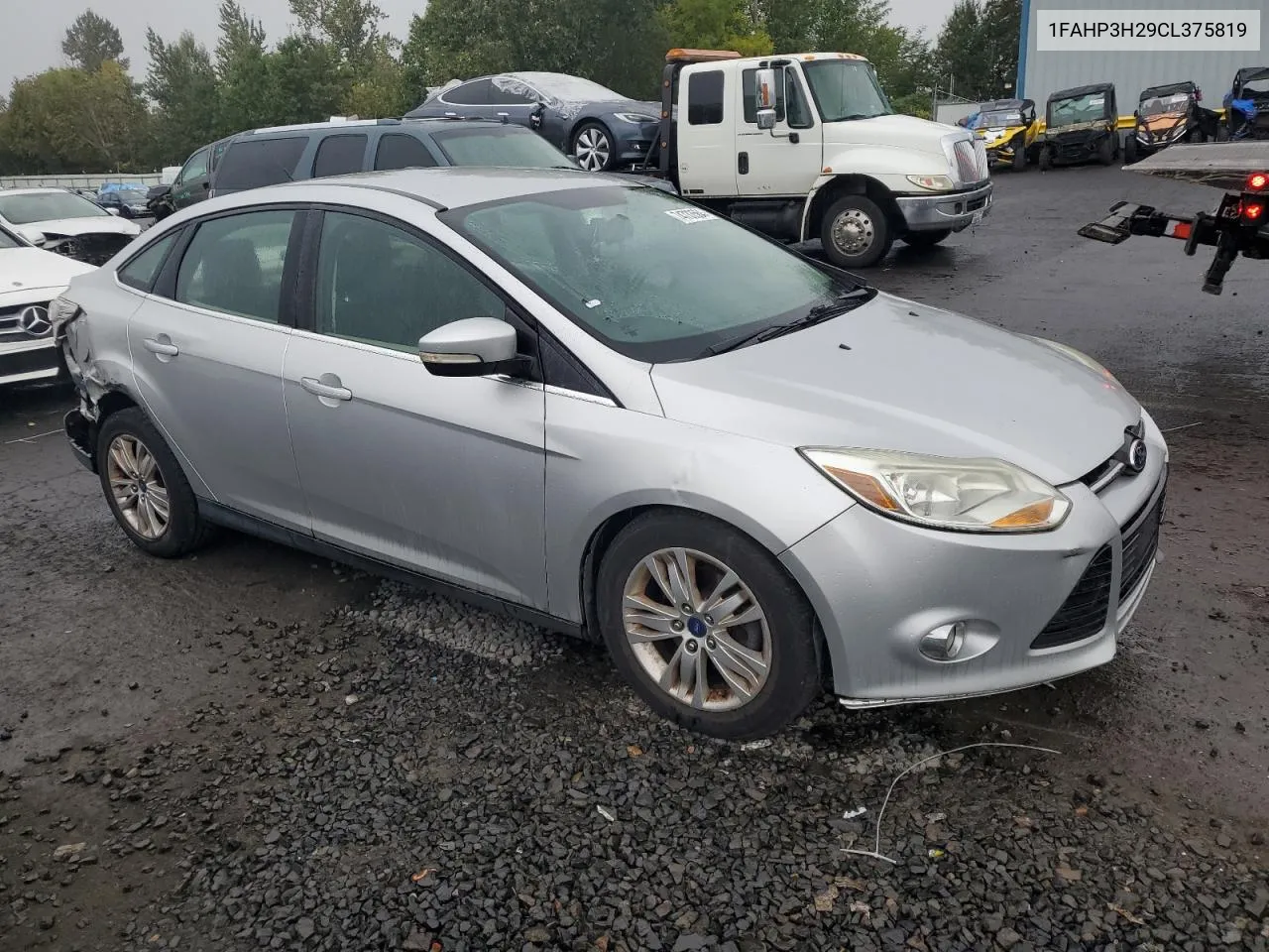 2012 Ford Focus Sel VIN: 1FAHP3H29CL375819 Lot: 74733564