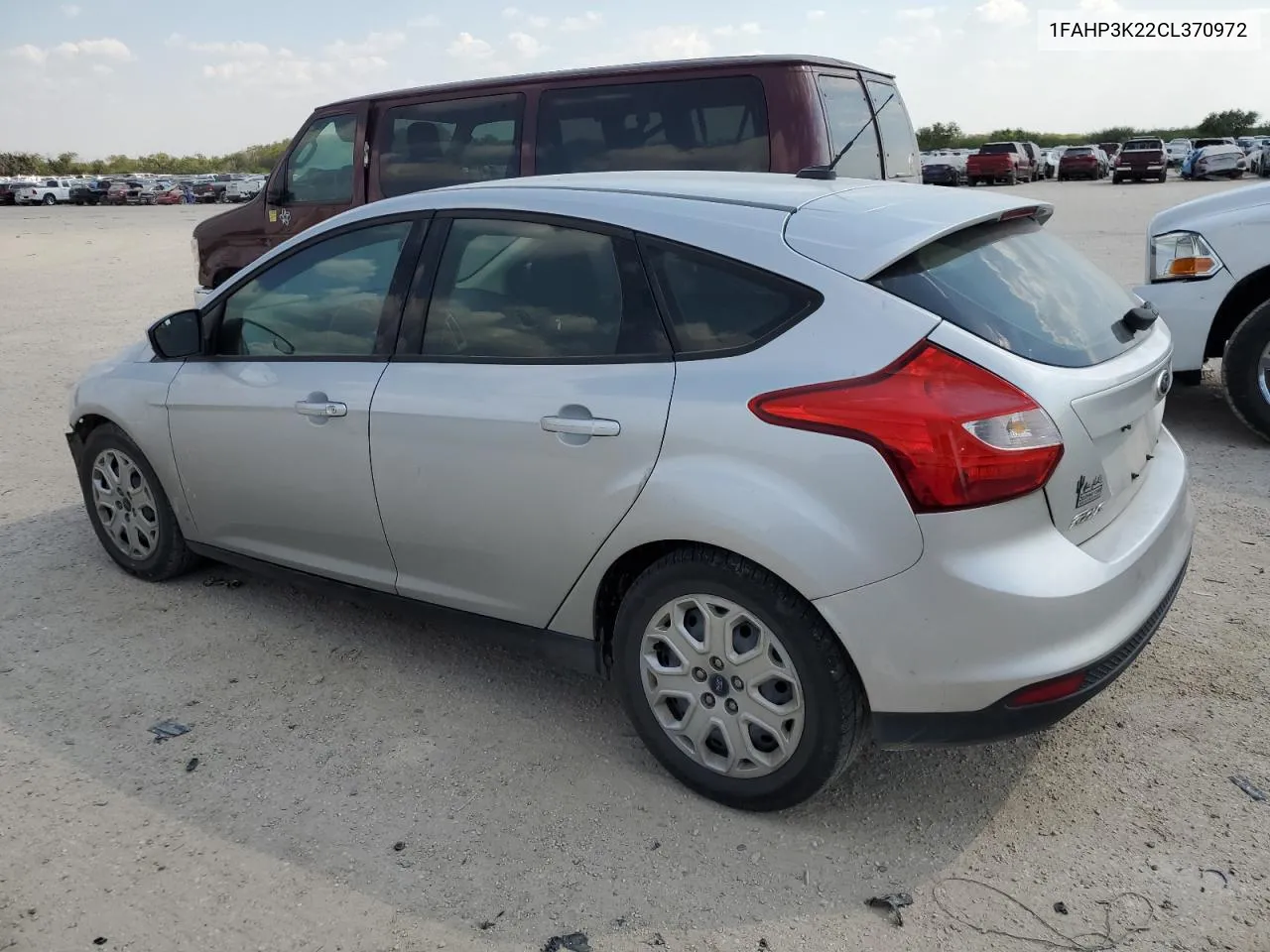 2012 Ford Focus Se VIN: 1FAHP3K22CL370972 Lot: 74933834