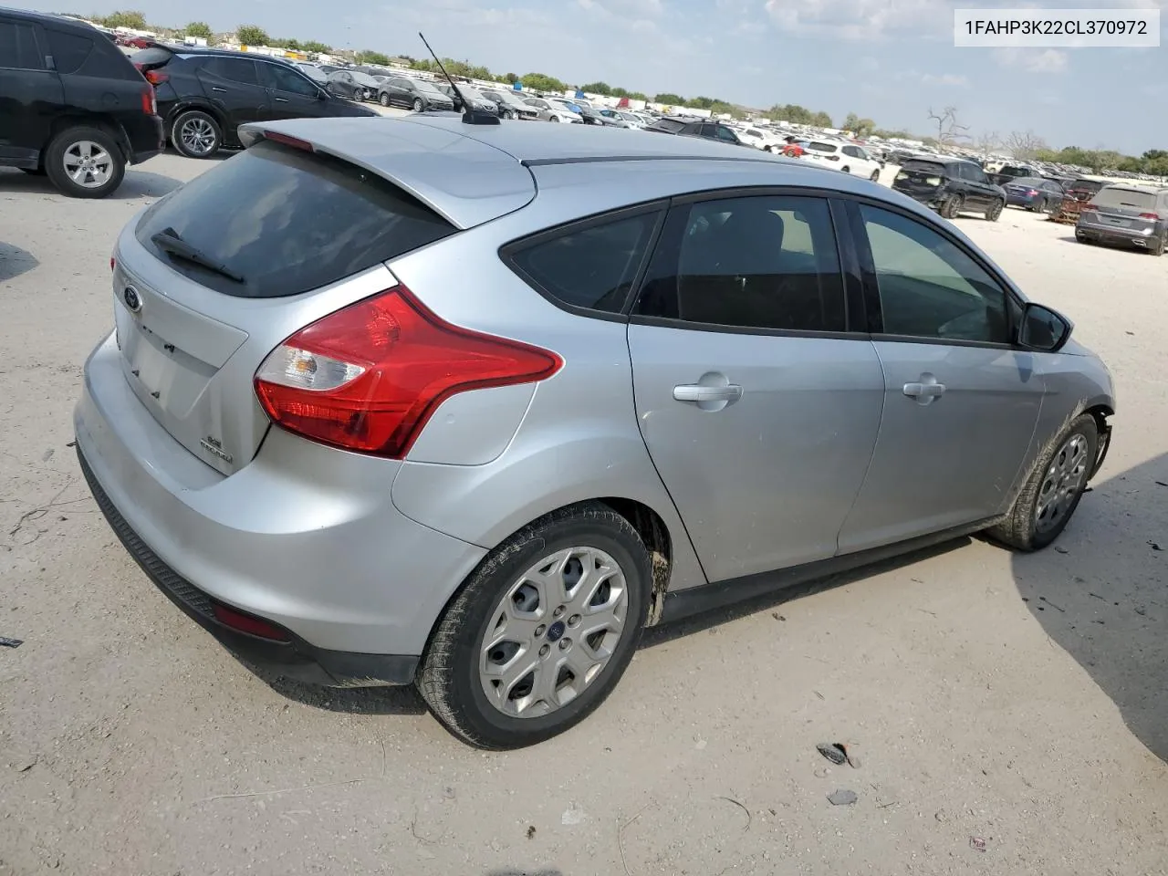 2012 Ford Focus Se VIN: 1FAHP3K22CL370972 Lot: 74933834