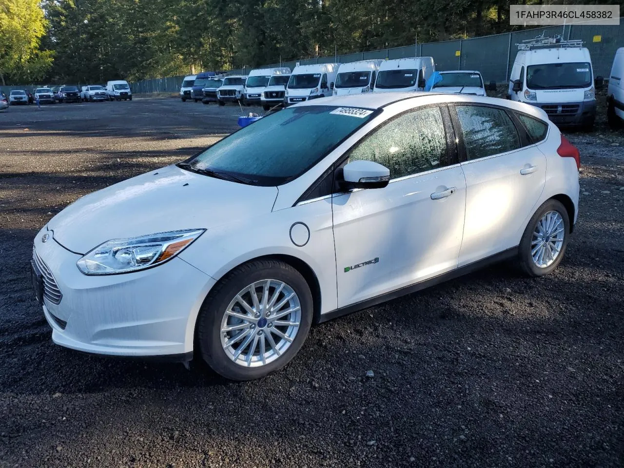 2012 Ford Focus Bev VIN: 1FAHP3R46CL458382 Lot: 74955324