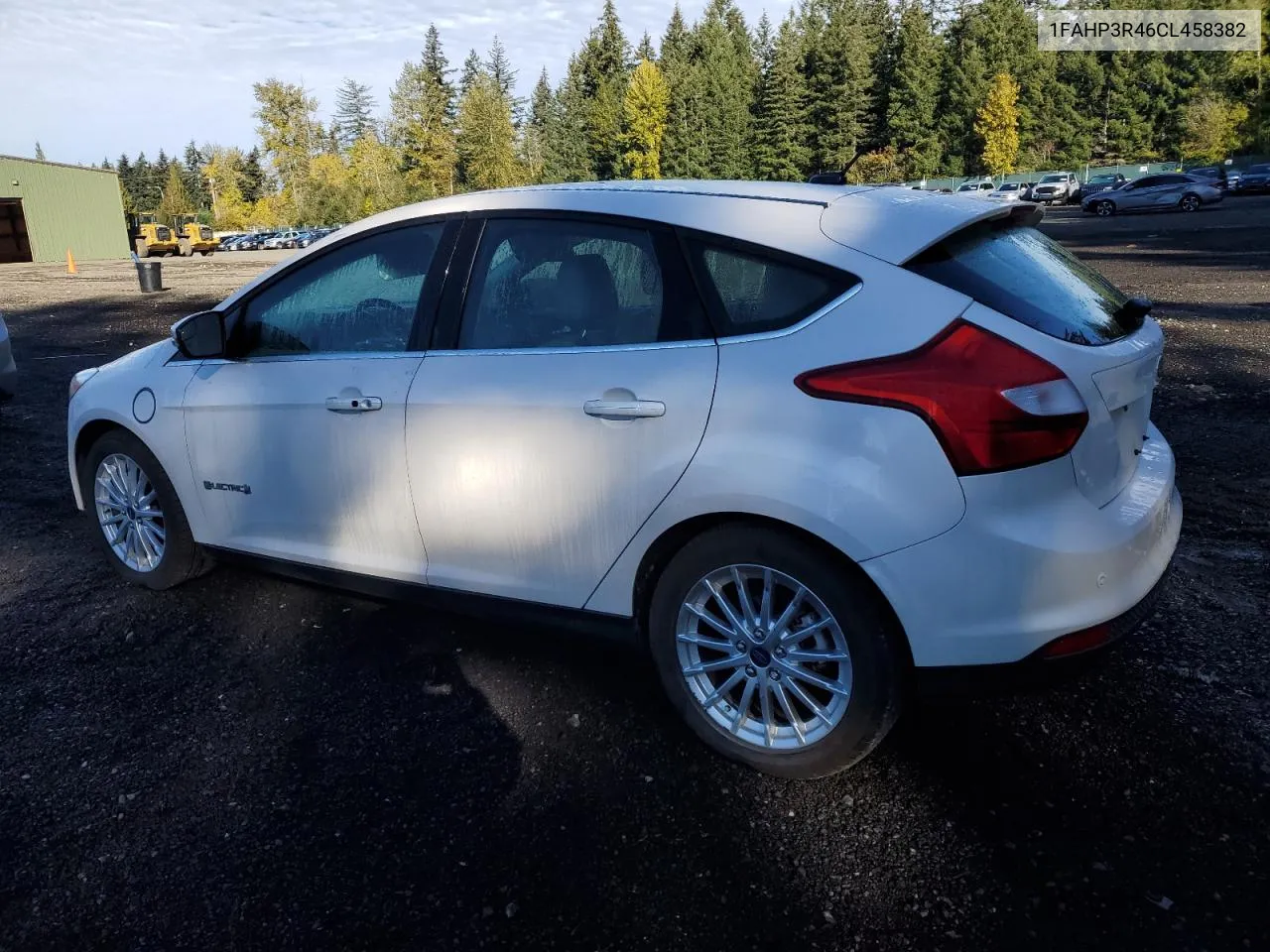 2012 Ford Focus Bev VIN: 1FAHP3R46CL458382 Lot: 74955324