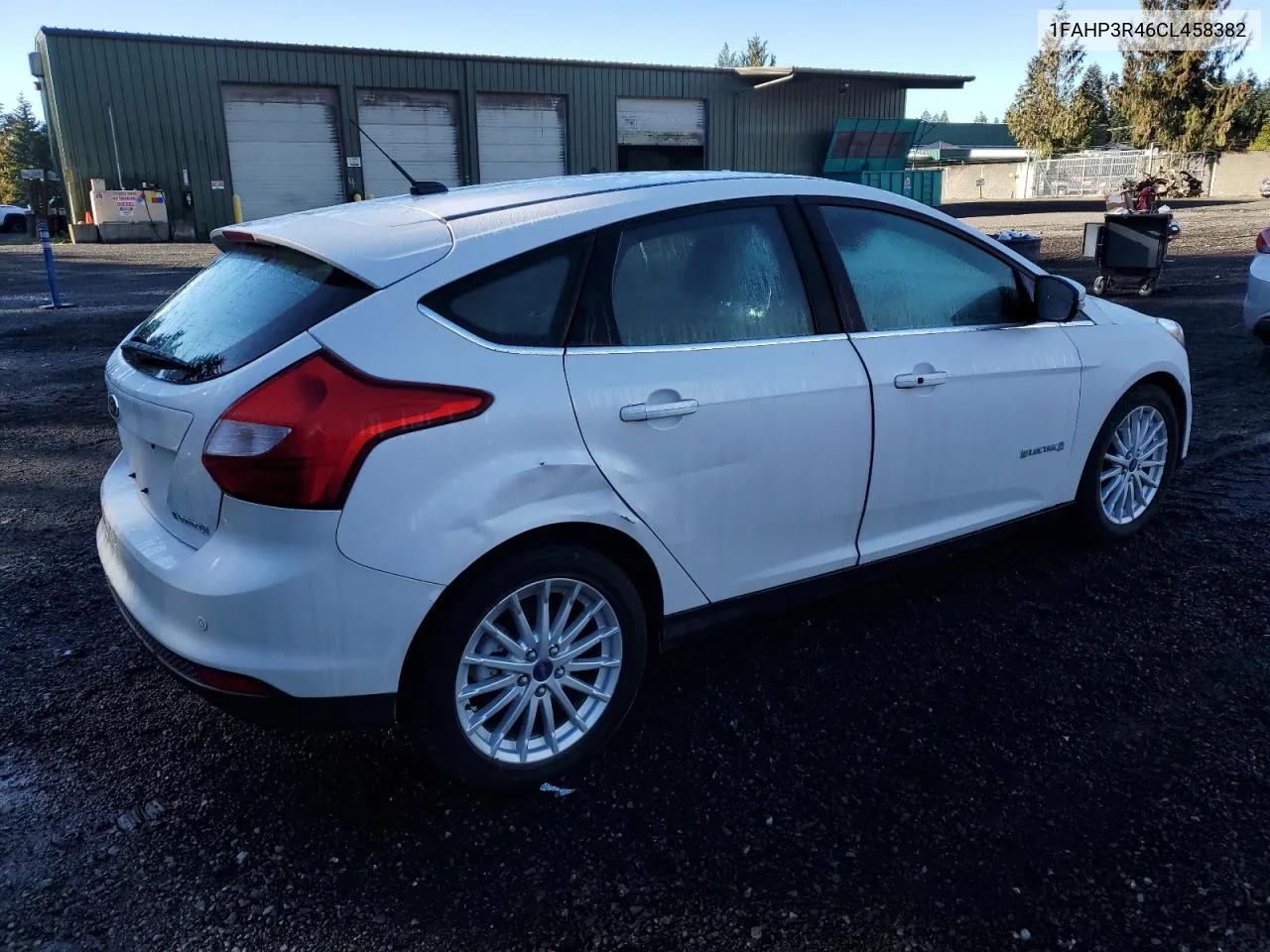 2012 Ford Focus Bev VIN: 1FAHP3R46CL458382 Lot: 74955324