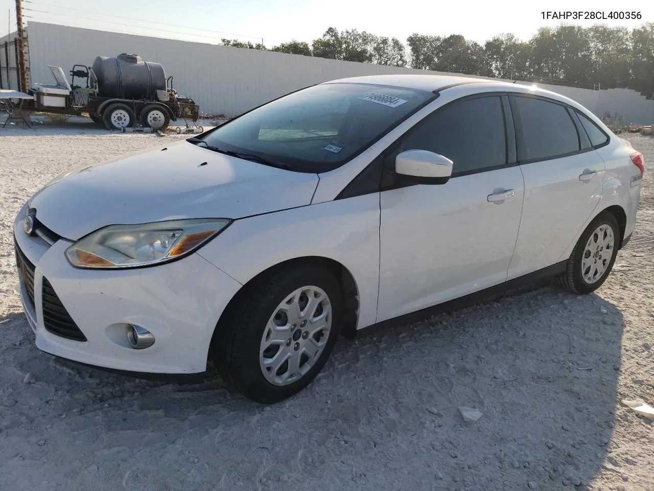 2012 Ford Focus Se VIN: 1FAHP3F28CL400356 Lot: 74966084