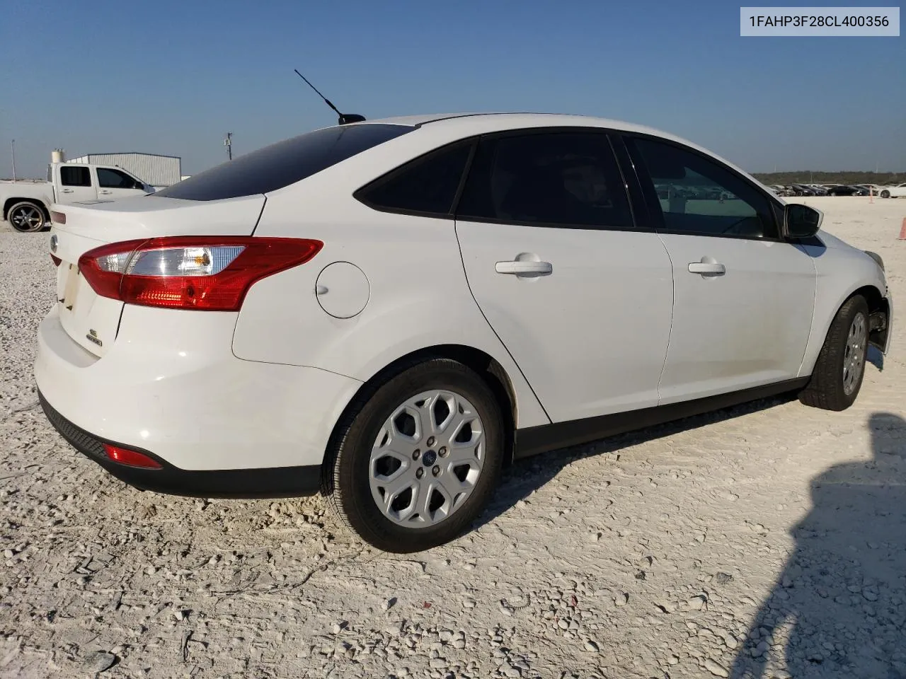 2012 Ford Focus Se VIN: 1FAHP3F28CL400356 Lot: 74966084