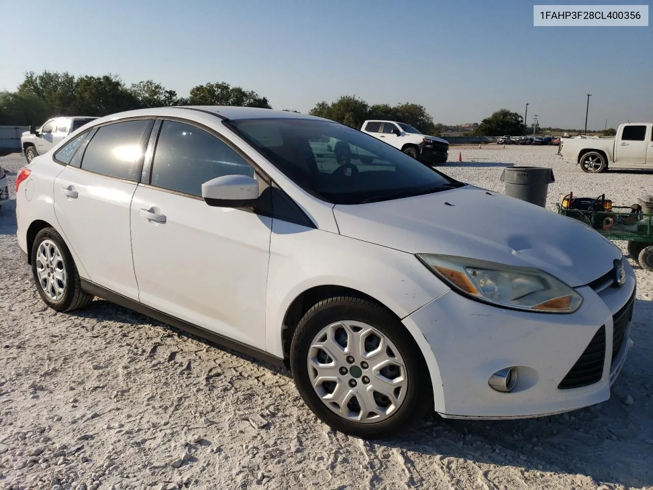 2012 Ford Focus Se VIN: 1FAHP3F28CL400356 Lot: 74966084