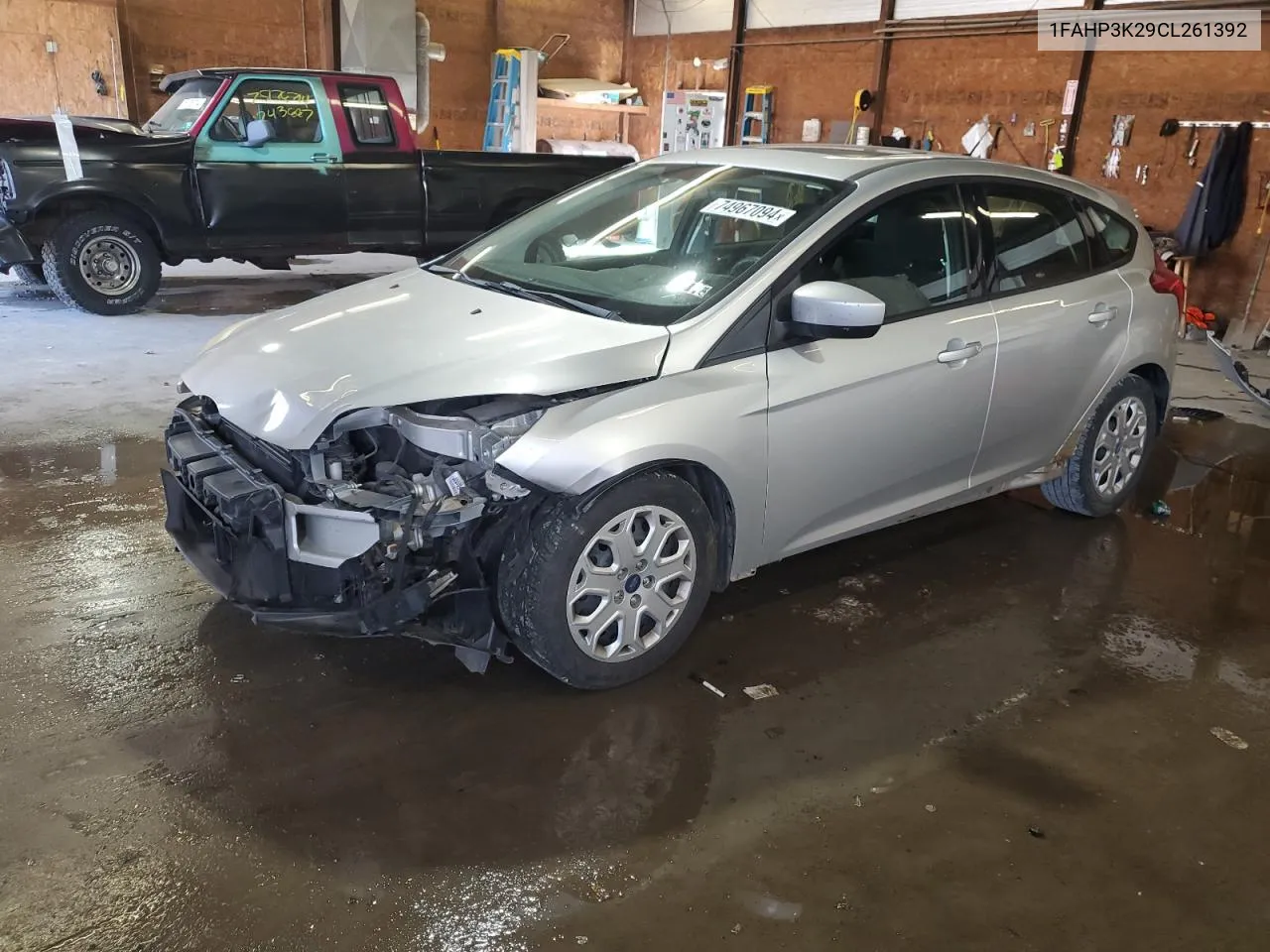 2012 Ford Focus Se VIN: 1FAHP3K29CL261392 Lot: 74967094