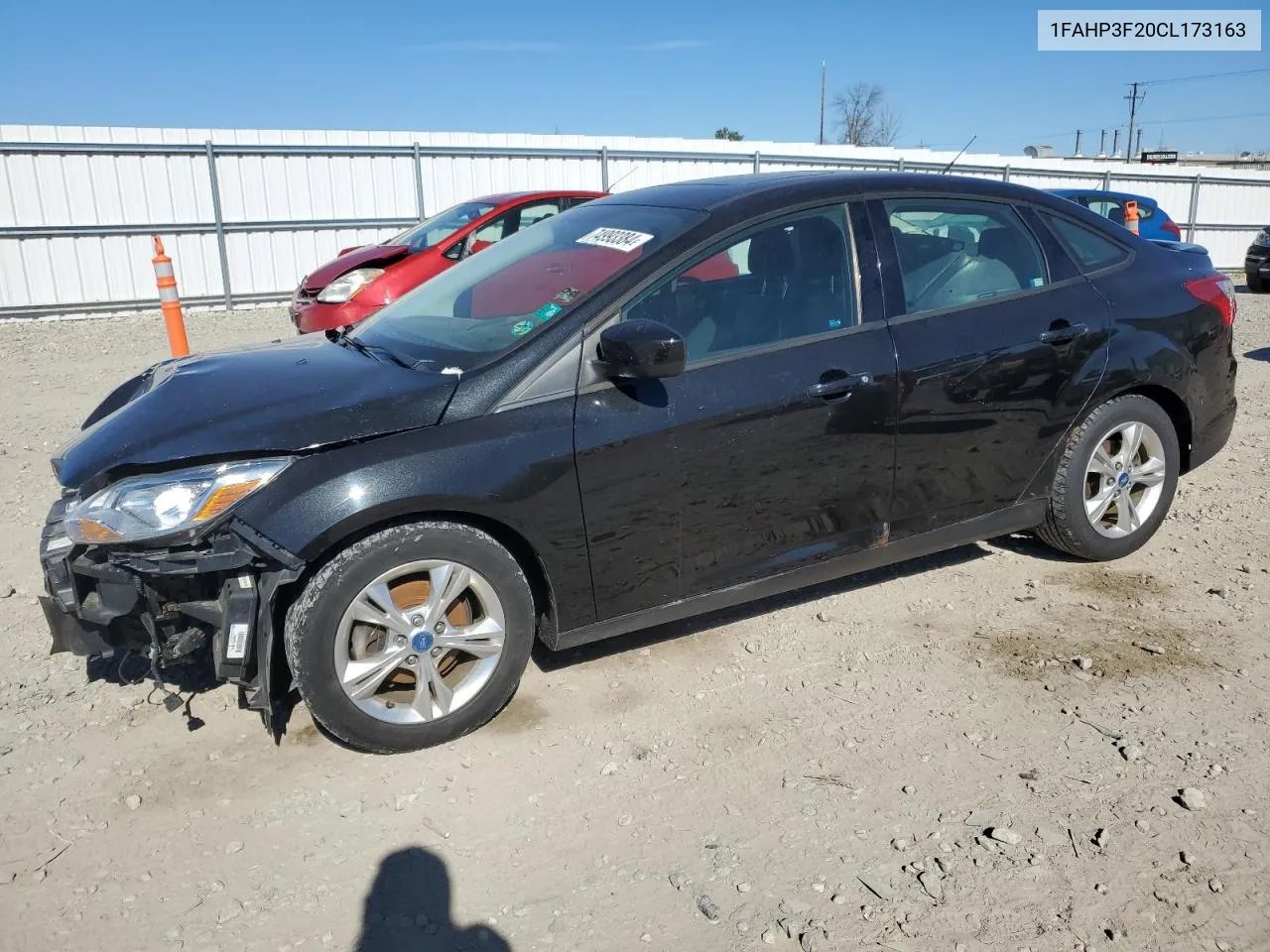 2012 Ford Focus Se VIN: 1FAHP3F20CL173163 Lot: 74993384