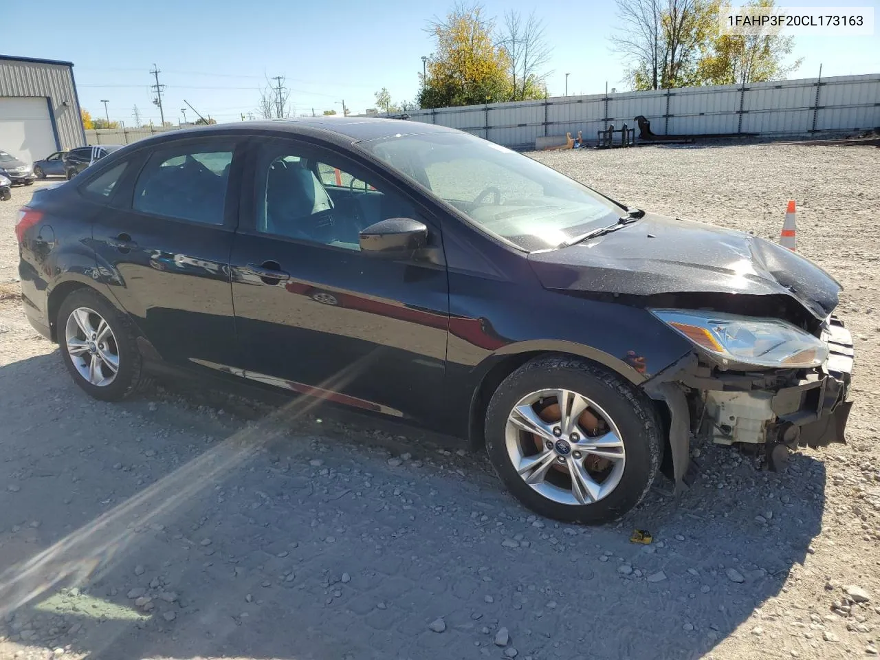 2012 Ford Focus Se VIN: 1FAHP3F20CL173163 Lot: 74993384