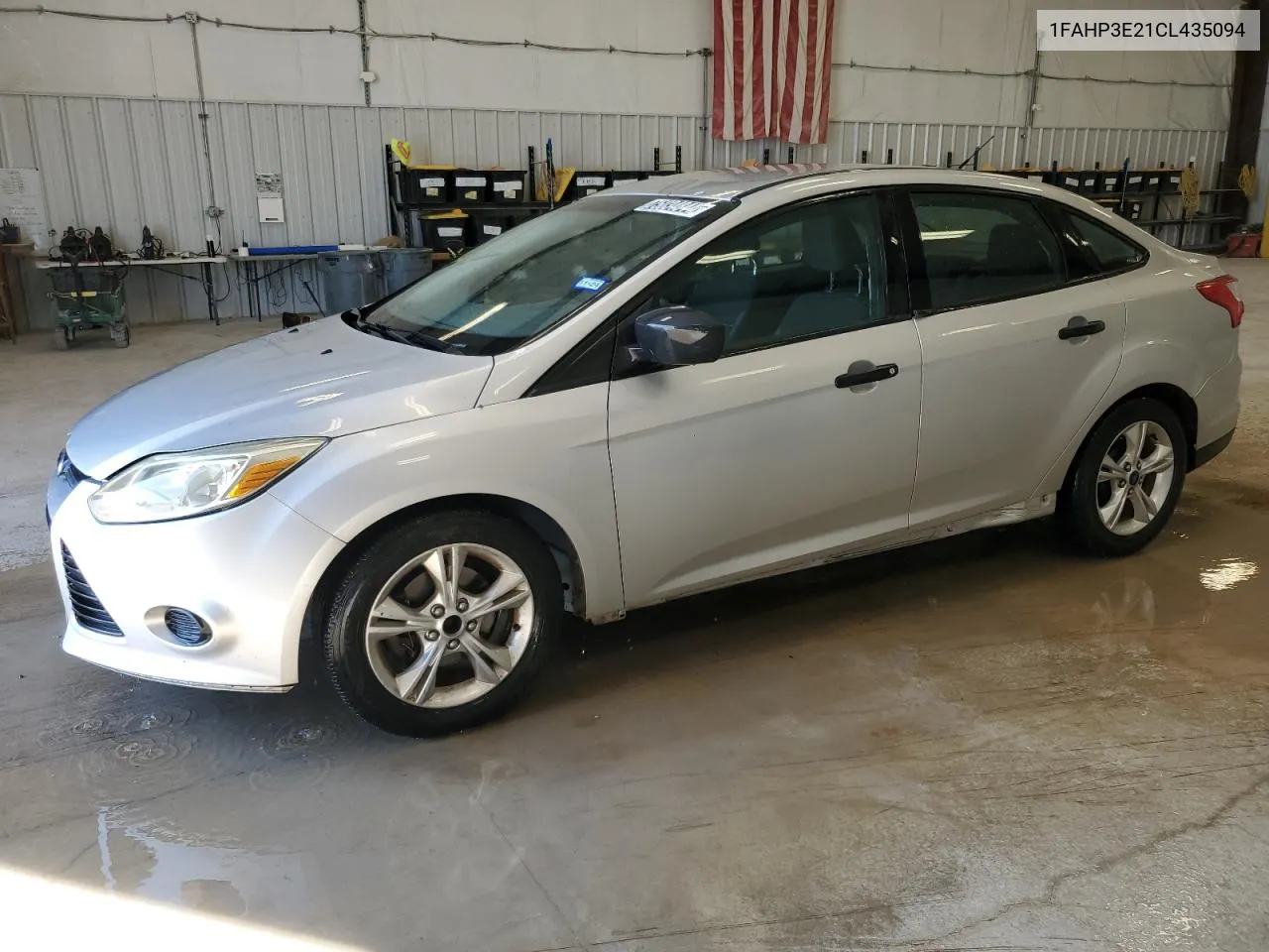 2012 Ford Focus S VIN: 1FAHP3E21CL435094 Lot: 75034844