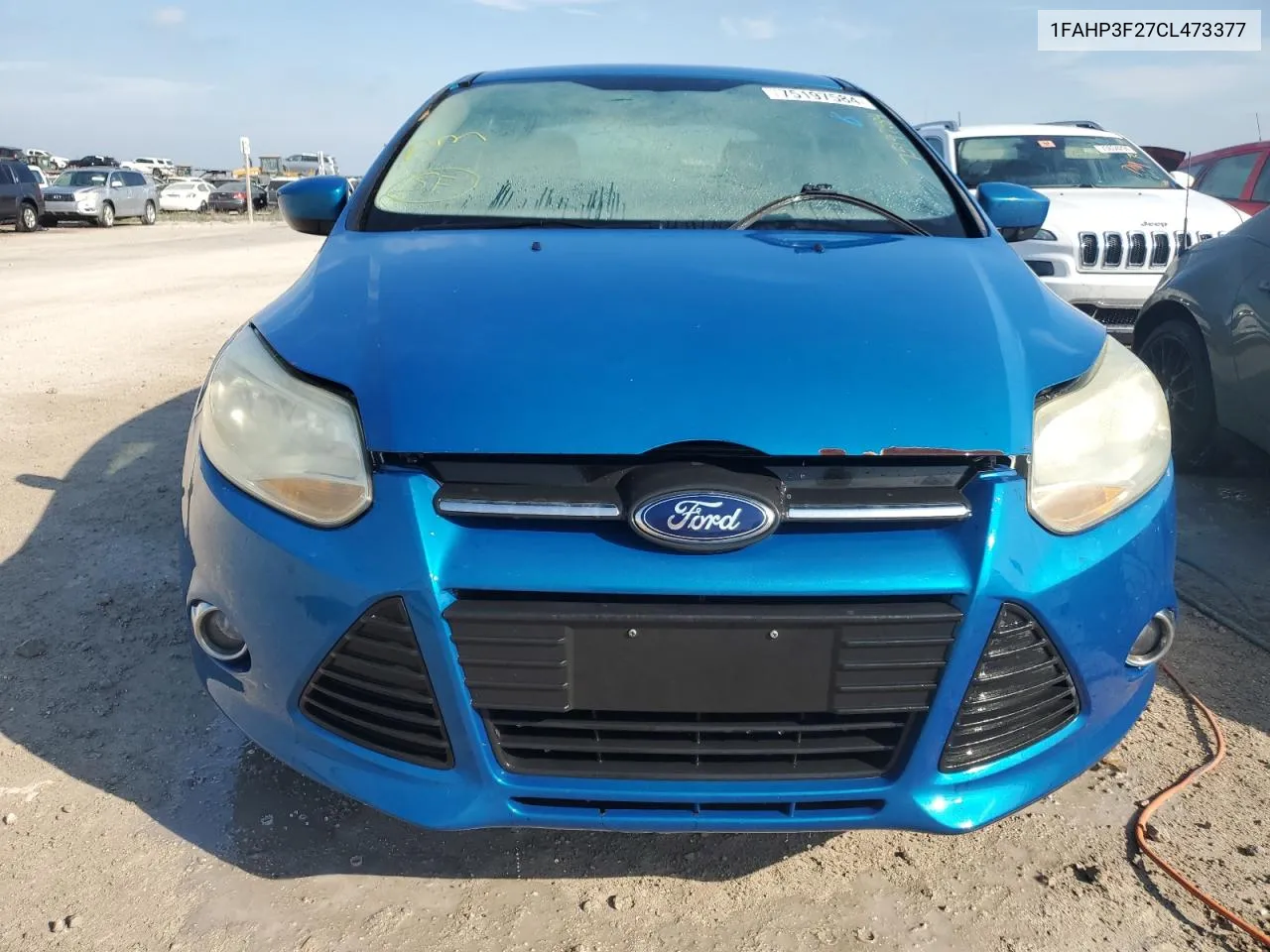 2012 Ford Focus Se VIN: 1FAHP3F27CL473377 Lot: 75197584