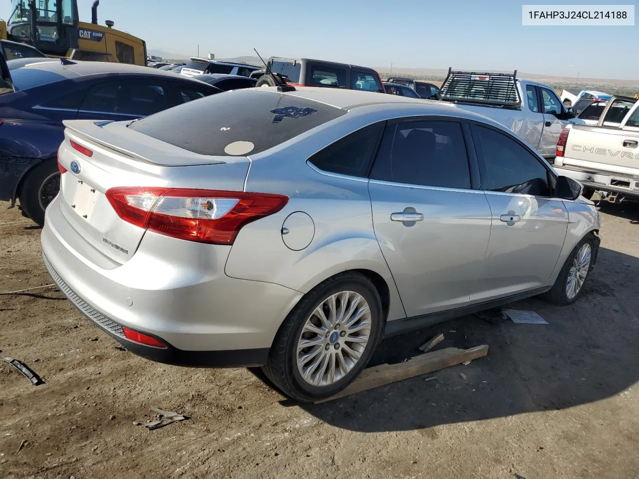 2012 Ford Focus Titanium VIN: 1FAHP3J24CL214188 Lot: 75215084