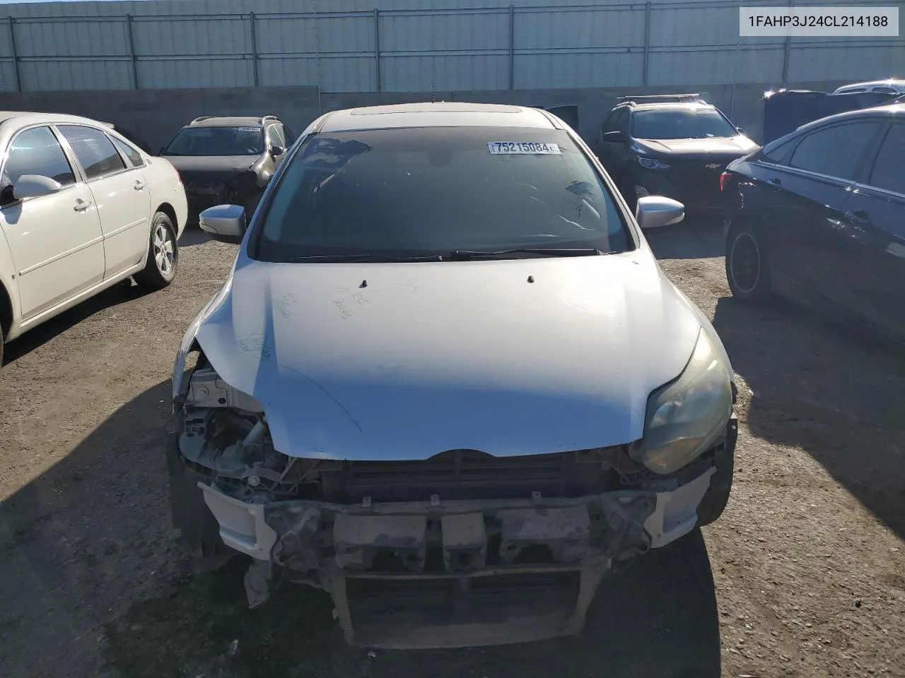 2012 Ford Focus Titanium VIN: 1FAHP3J24CL214188 Lot: 75215084