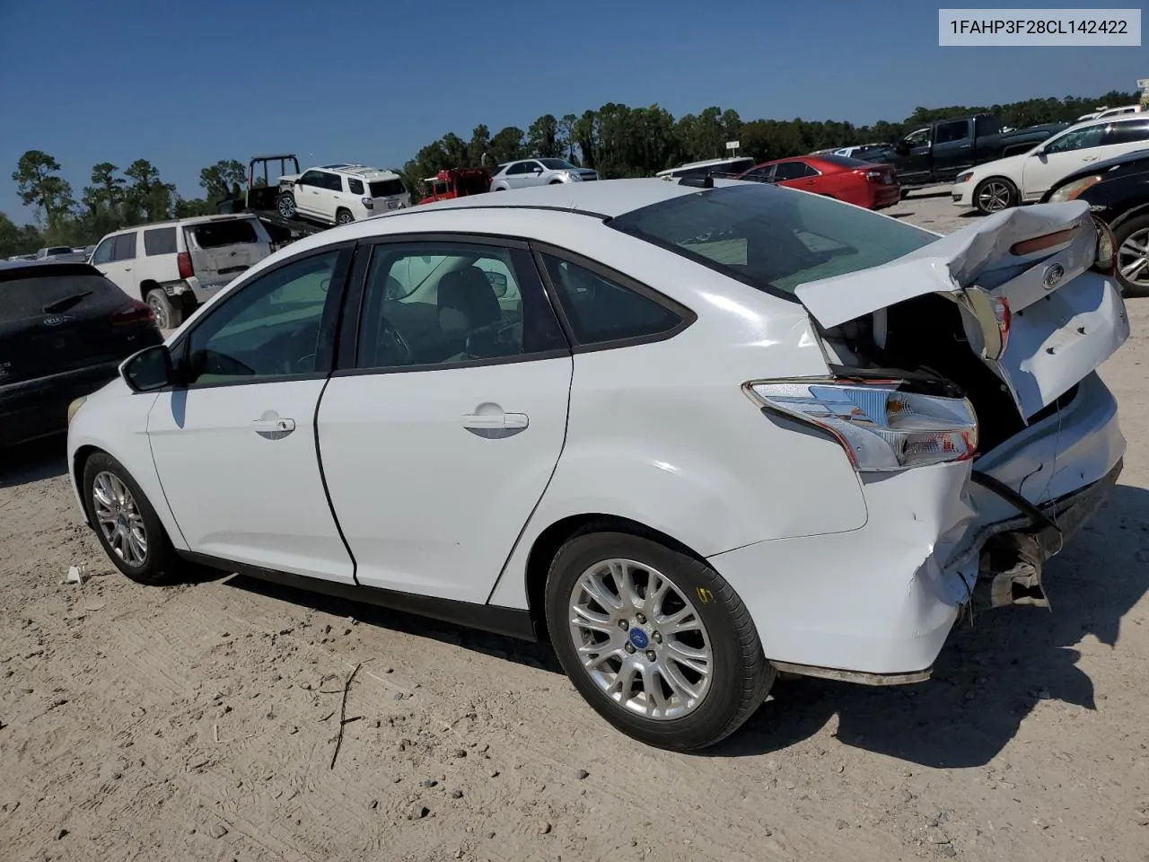 2012 Ford Focus Se VIN: 1FAHP3F28CL142422 Lot: 75295514