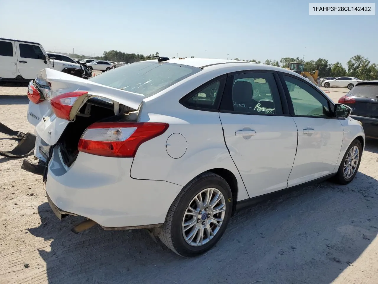 2012 Ford Focus Se VIN: 1FAHP3F28CL142422 Lot: 75295514