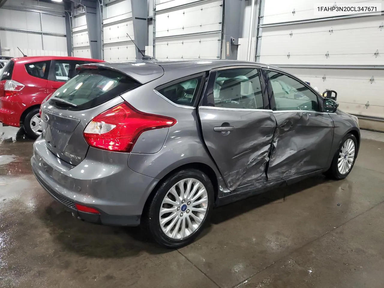 2012 Ford Focus Titanium VIN: 1FAHP3N20CL347671 Lot: 75328754