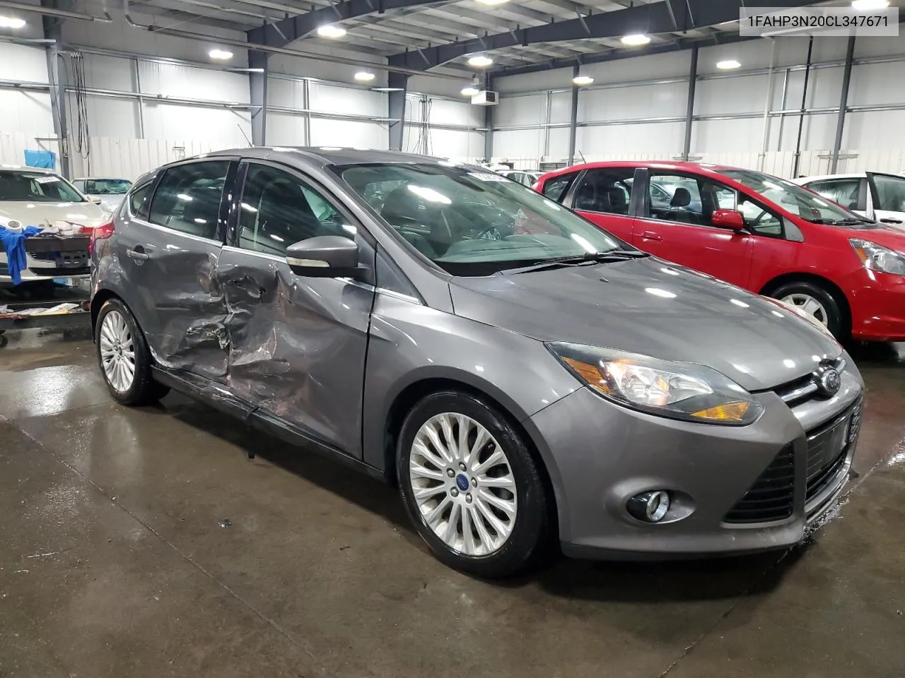 2012 Ford Focus Titanium VIN: 1FAHP3N20CL347671 Lot: 75328754