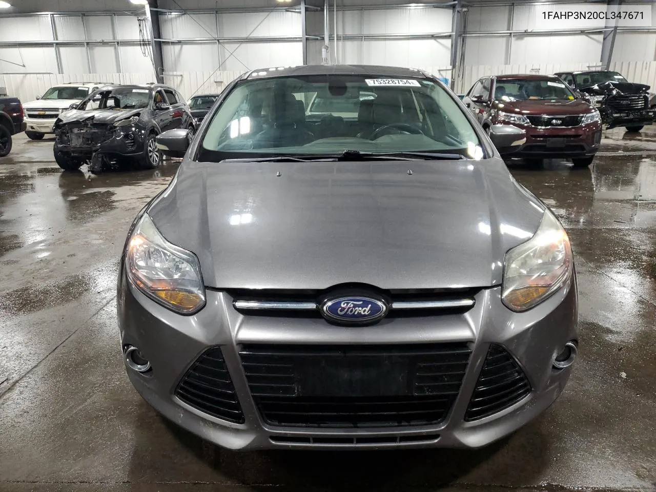 2012 Ford Focus Titanium VIN: 1FAHP3N20CL347671 Lot: 75328754