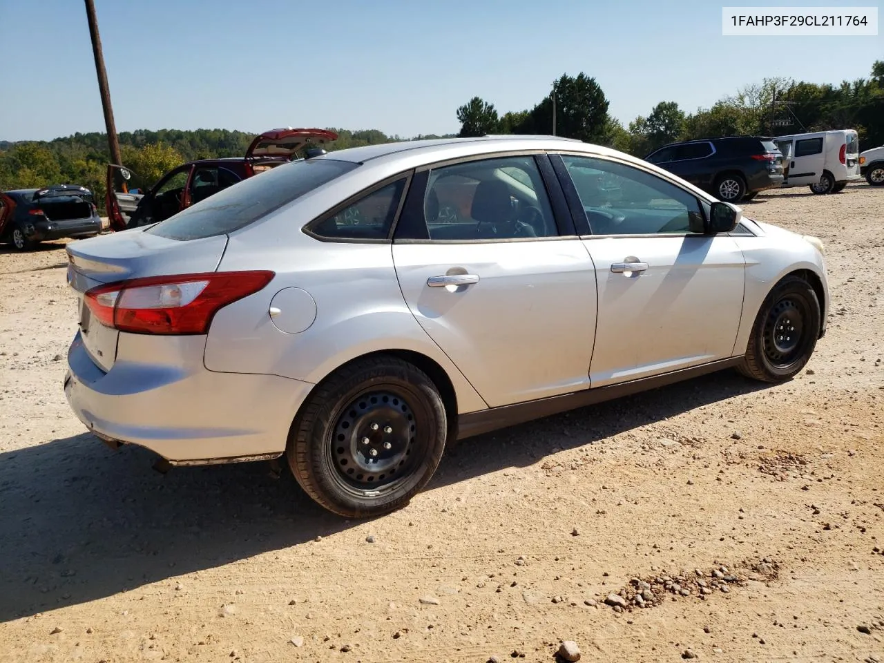 2012 Ford Focus Se VIN: 1FAHP3F29CL211764 Lot: 75349484