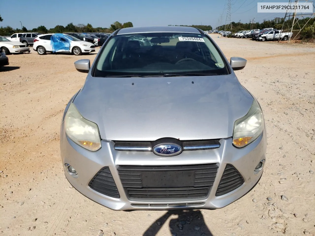 2012 Ford Focus Se VIN: 1FAHP3F29CL211764 Lot: 75349484