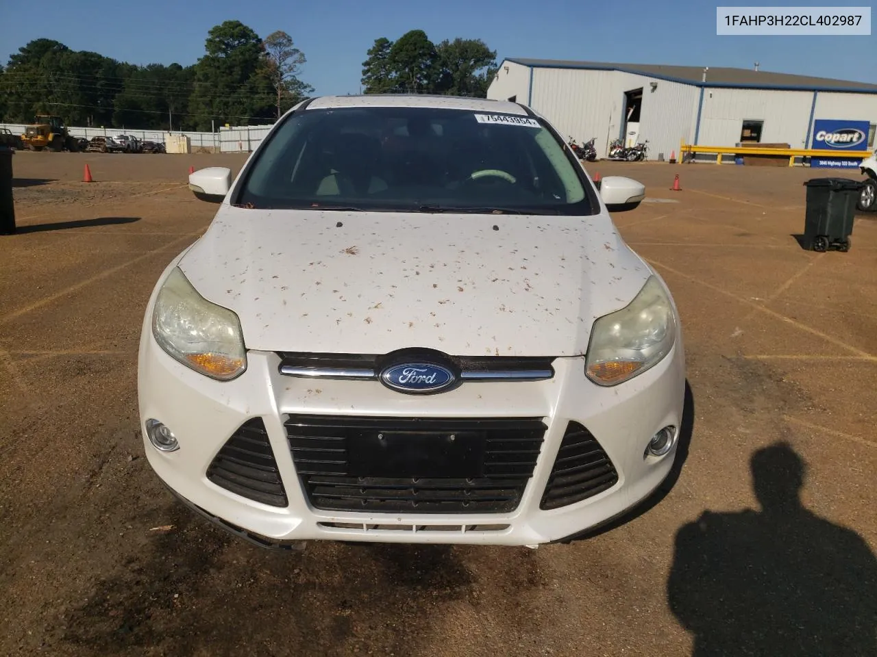 1FAHP3H22CL402987 2012 Ford Focus Sel