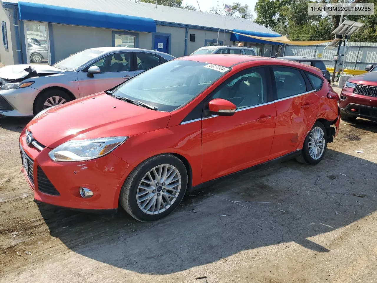 2012 Ford Focus Sel VIN: 1FAHP3M22CL189285 Lot: 75611744