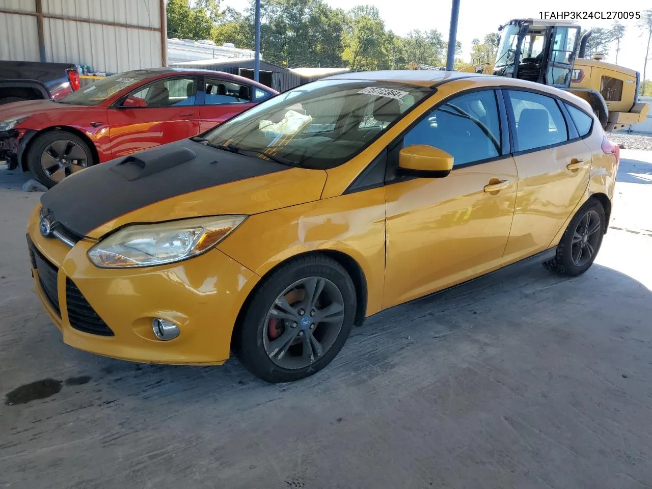 2012 Ford Focus Se VIN: 1FAHP3K24CL270095 Lot: 75712364