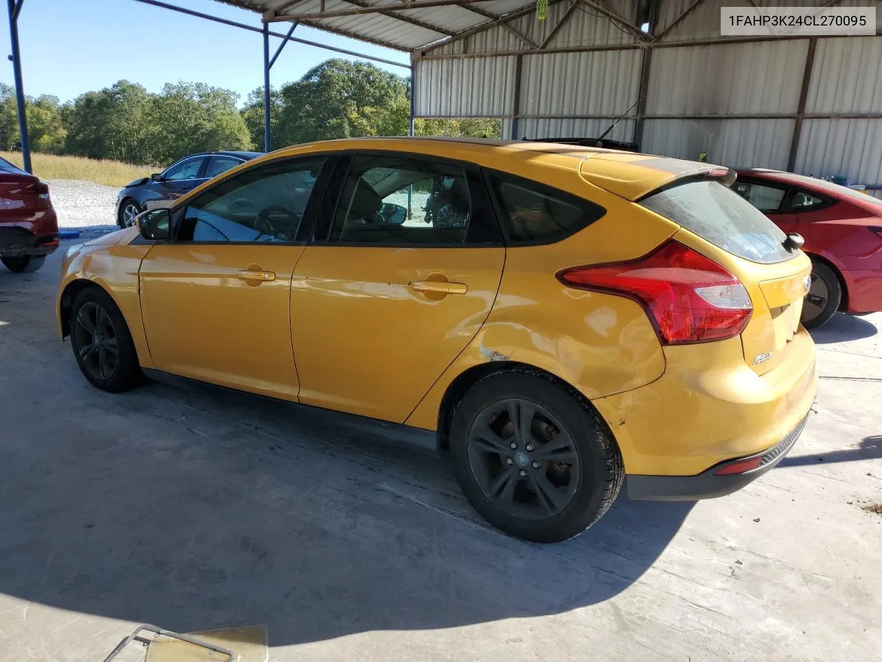 2012 Ford Focus Se VIN: 1FAHP3K24CL270095 Lot: 75712364