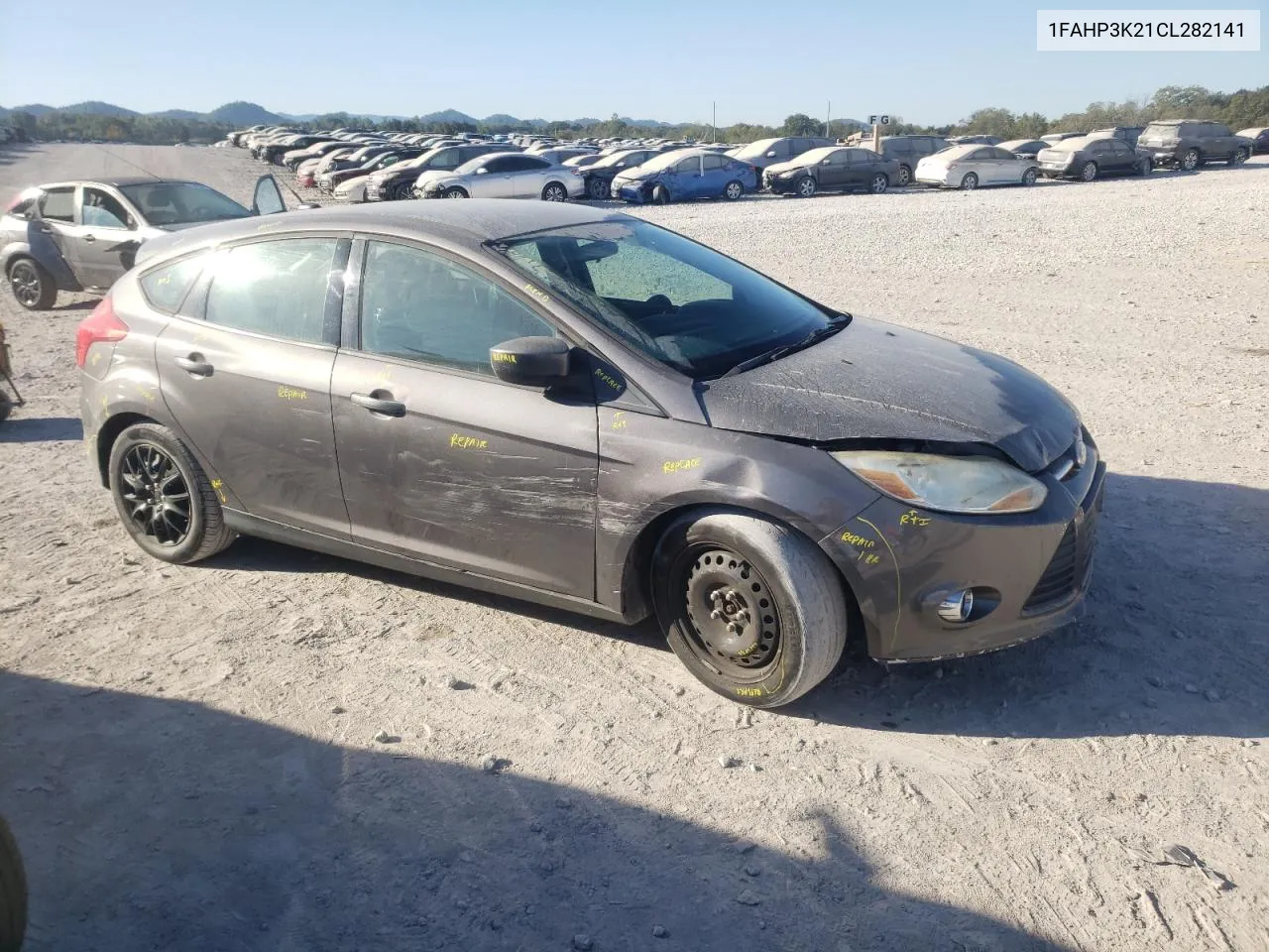 2012 Ford Focus Se VIN: 1FAHP3K21CL282141 Lot: 75746844