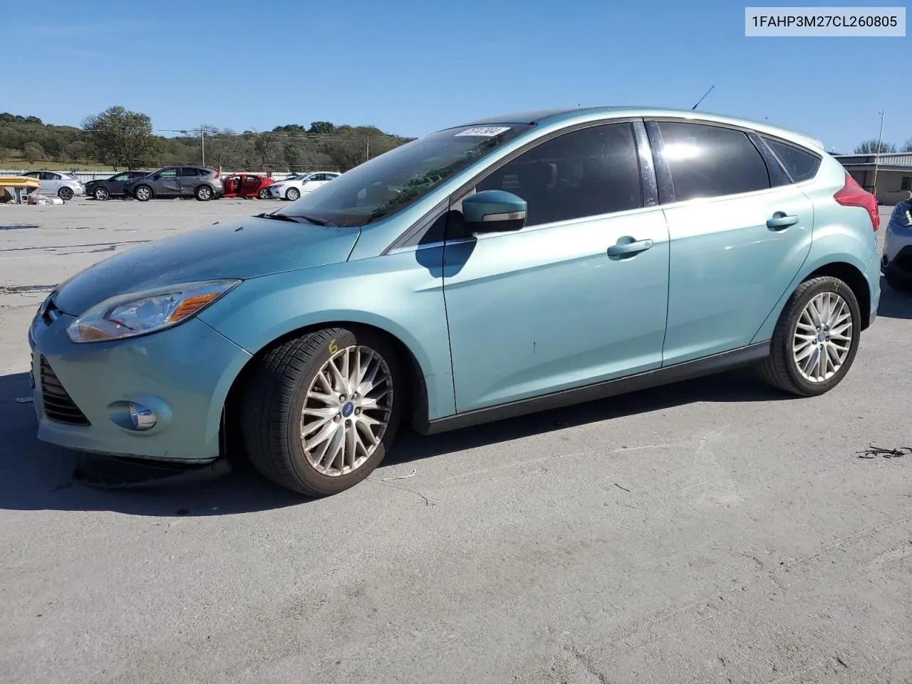 2012 Ford Focus Sel VIN: 1FAHP3M27CL260805 Lot: 75747904