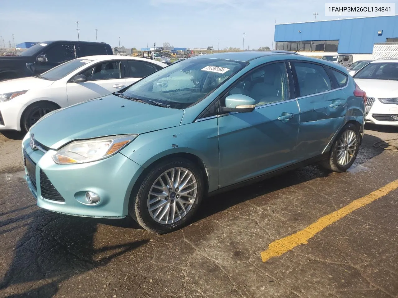 2012 Ford Focus Sel VIN: 1FAHP3M26CL134841 Lot: 75750164