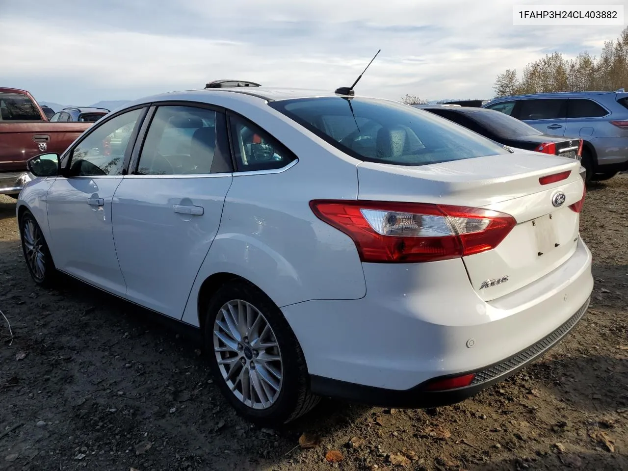 2012 Ford Focus Sel VIN: 1FAHP3H24CL403882 Lot: 75775674