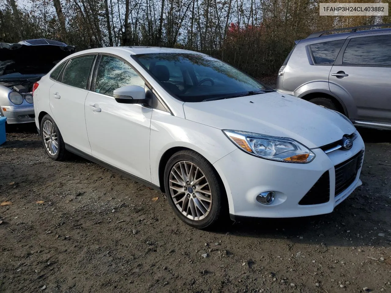 2012 Ford Focus Sel VIN: 1FAHP3H24CL403882 Lot: 75775674