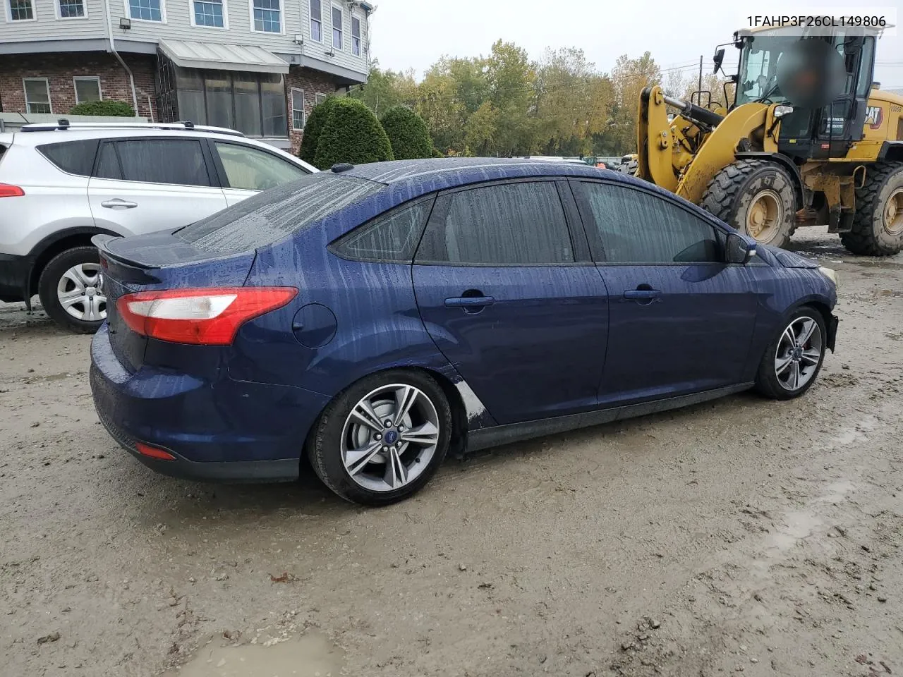 2012 Ford Focus Se VIN: 1FAHP3F26CL149806 Lot: 75821114