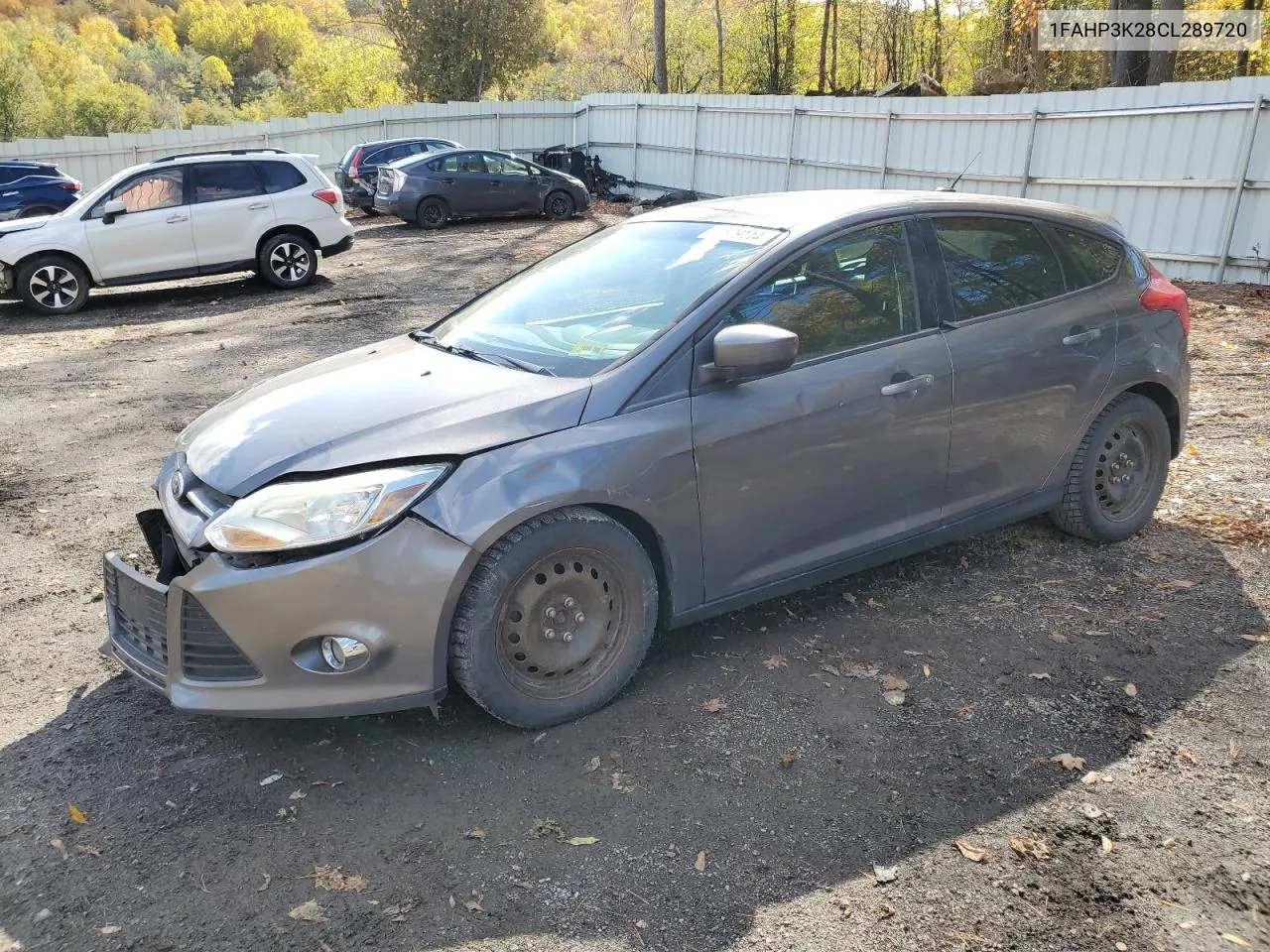 2012 Ford Focus Se VIN: 1FAHP3K28CL289720 Lot: 75829114