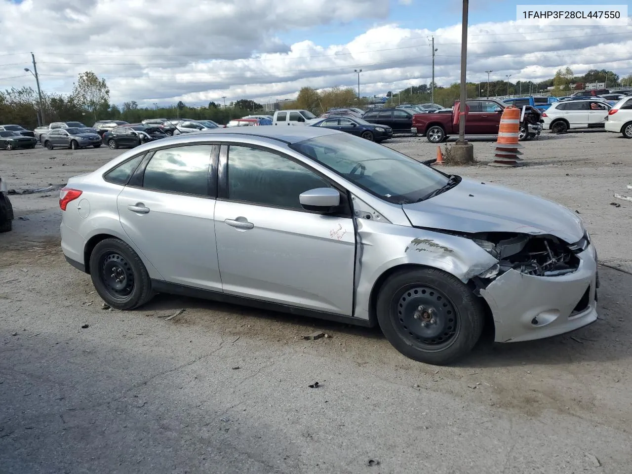 2012 Ford Focus Se VIN: 1FAHP3F28CL447550 Lot: 75910914