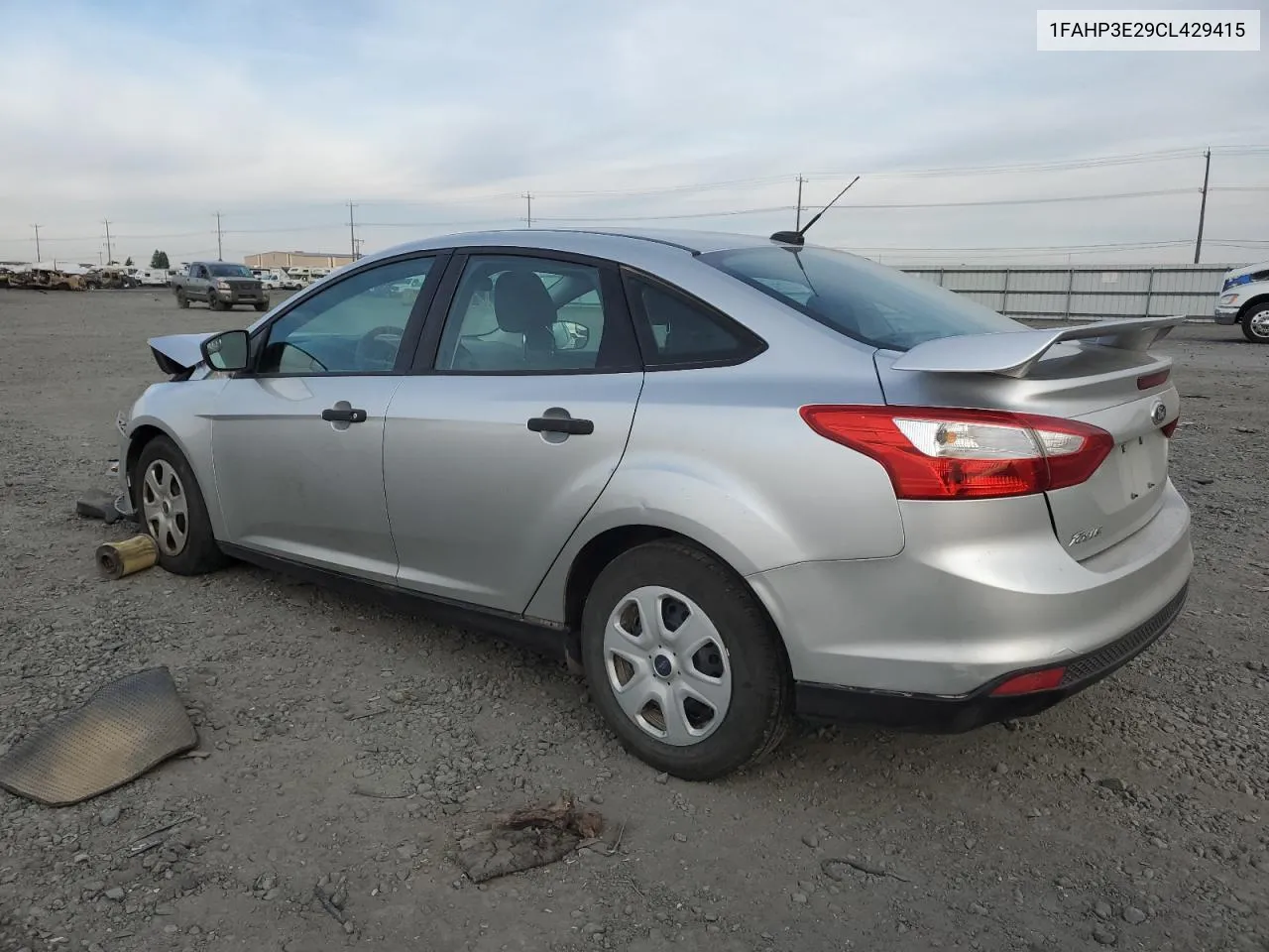 2012 Ford Focus S VIN: 1FAHP3E29CL429415 Lot: 76054394