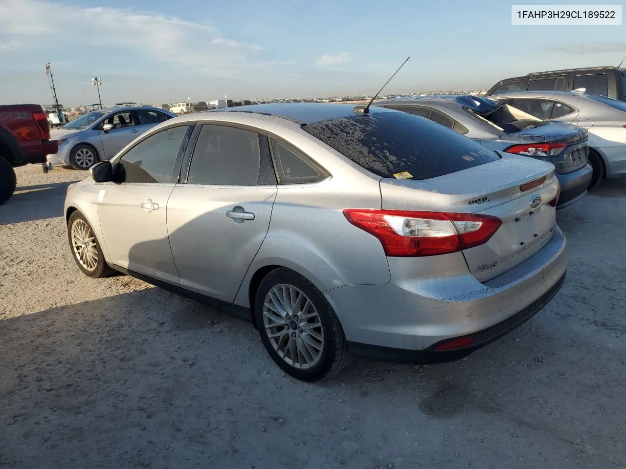 1FAHP3H29CL189522 2012 Ford Focus Sel