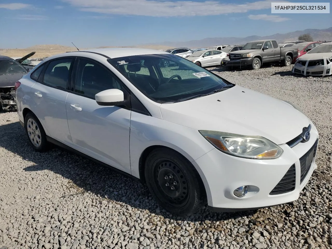 2012 Ford Focus Se VIN: 1FAHP3F25CL321534 Lot: 76113334