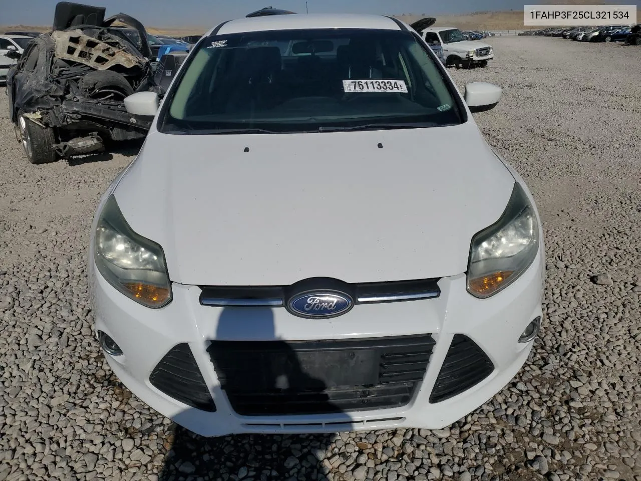 2012 Ford Focus Se VIN: 1FAHP3F25CL321534 Lot: 76113334