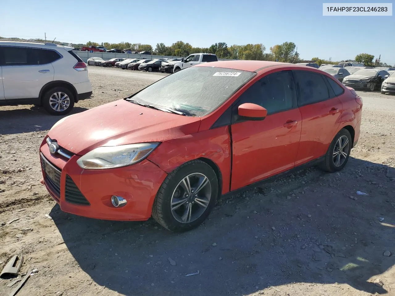 2012 Ford Focus Se VIN: 1FAHP3F23CL246283 Lot: 76256724