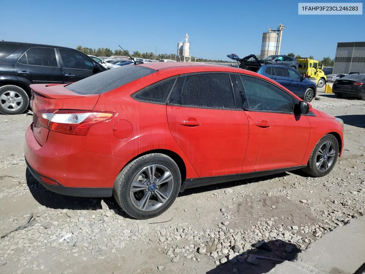 2012 Ford Focus Se VIN: 1FAHP3F23CL246283 Lot: 76256724