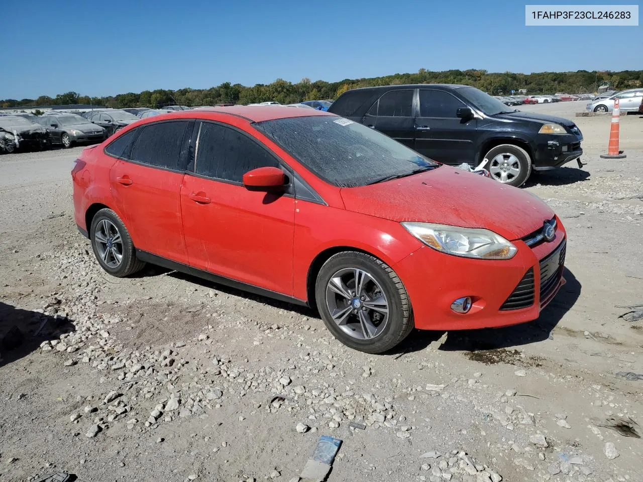 2012 Ford Focus Se VIN: 1FAHP3F23CL246283 Lot: 76256724